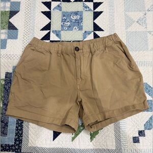 Chubbies Men’s elastic waist Khaki Shorts
